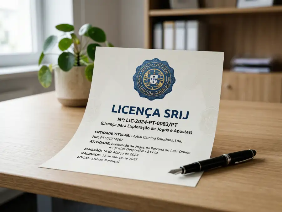 Licença SRIJ apostas legais em Portugal